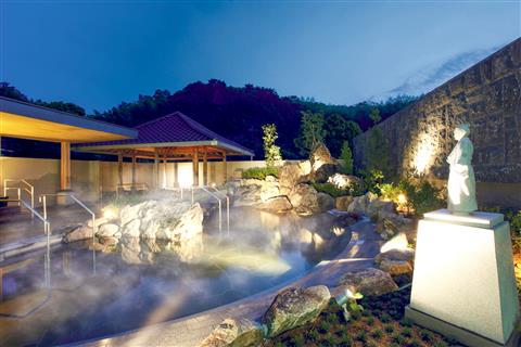 2泊目メルキュール高知土佐リゾート＆スパ　露天風呂